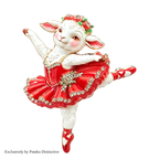 PENDRA Cute Ballet Sheep Brooch