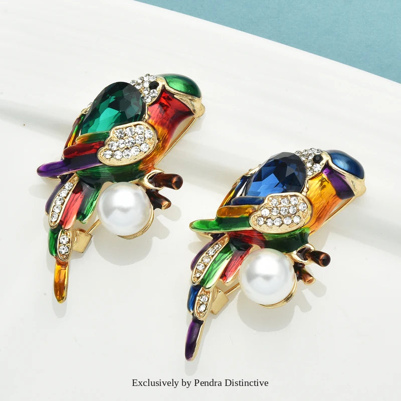 PENDRA Cute Bird Brooch