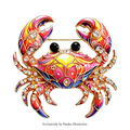 PENDRA Cute Crab Brooch