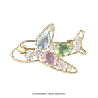 PENDRA Cute Crystal Animal Brooch