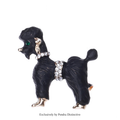 PENDRA Cute Curly Hair Dog Brooch