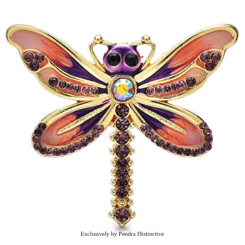 PENDRA Cute Dragonfly Brooch