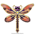 PENDRA Cute Dragonfly Brooch