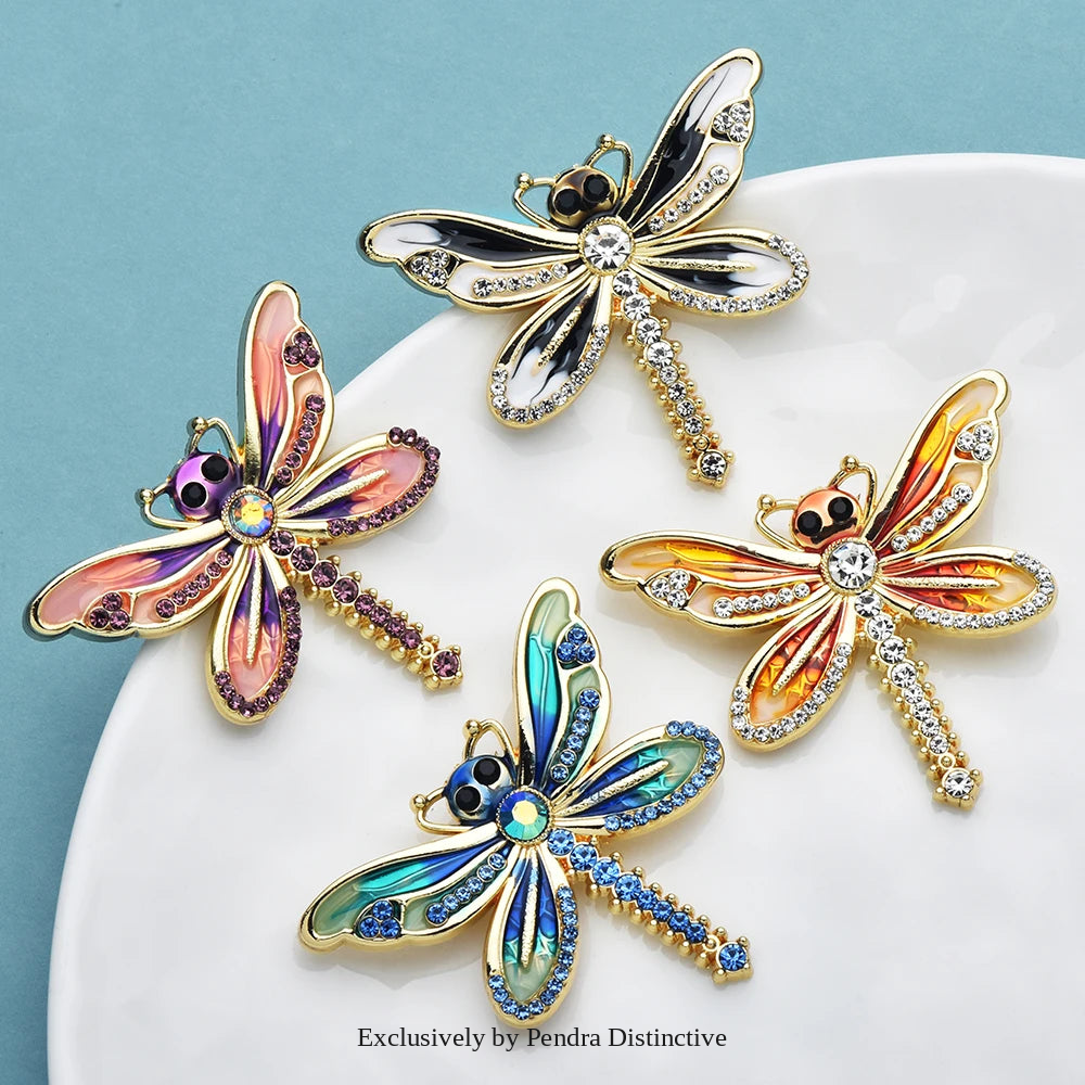 PENDRA Cute Dragonfly Brooch