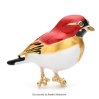 PENDRA Cute Enamel Bird Brooch