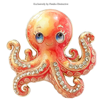 PENDRA Cute Octopus Brooch