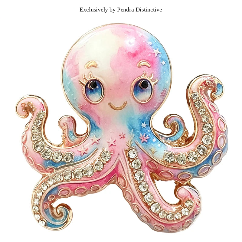 PENDRA Cute Octopus Brooch