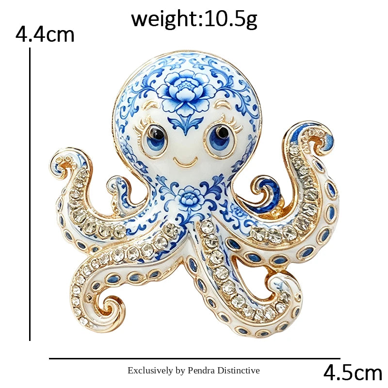 PENDRA Cute Octopus Brooch