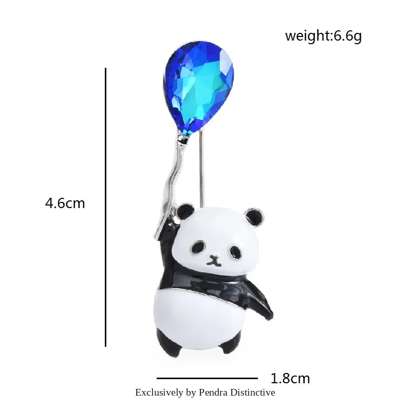 PENDRA Cute Panda Brooch