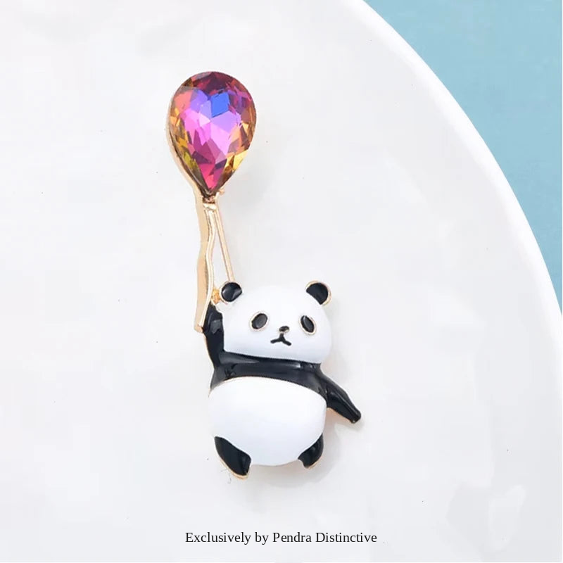 PENDRA Cute Panda Brooch
