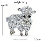 PENDRA Cute Sheep Brooch