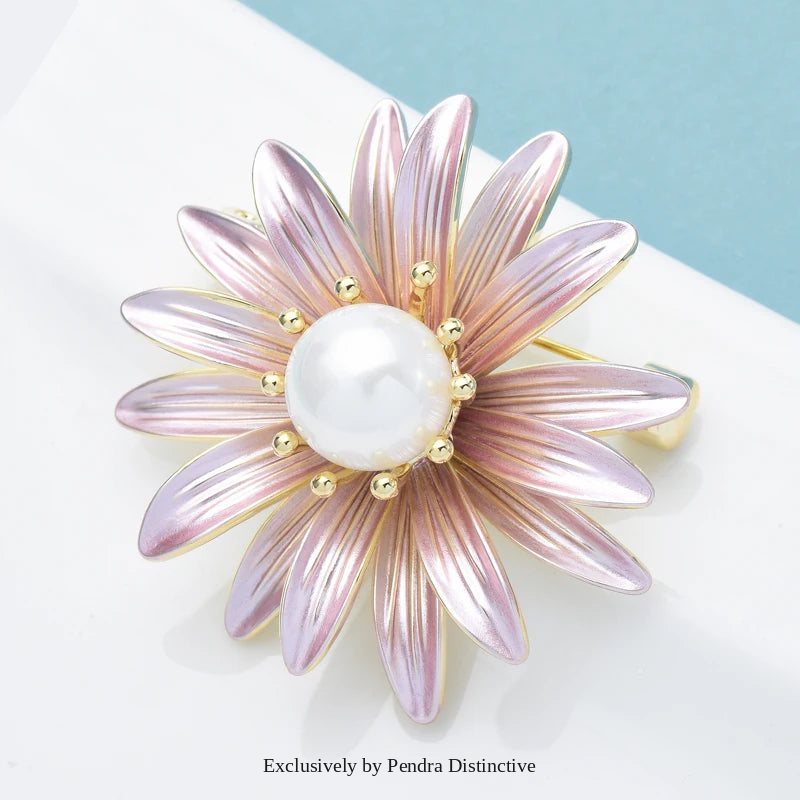 PENDRA Daisyelle Daisy Flower Brooch