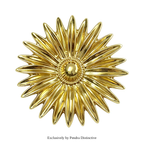 PENDRA Daisyelle Metal Daisy Brooch