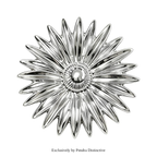 PENDRA Daisyelle Metal Daisy Brooch