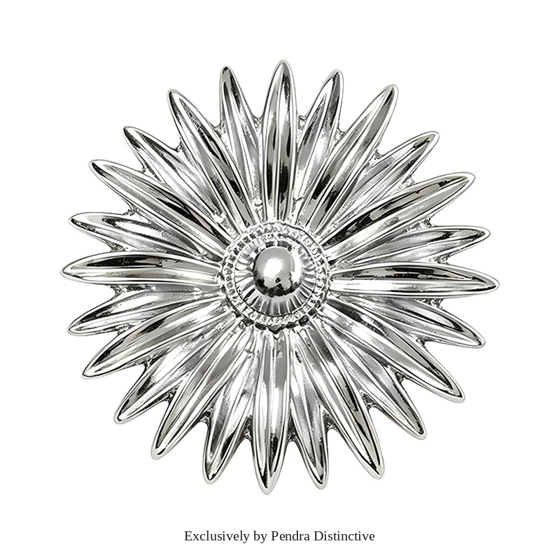 PENDRA Daisyelle Metal Daisy Brooch