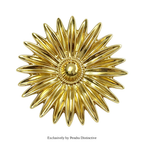 PENDRA Daisyelle Metal Daisy Brooch