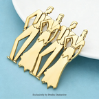 PENDRA Vintage Dancers Character Brooch