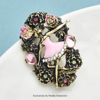 PENDRA Vintage Dancing Lady Brooch