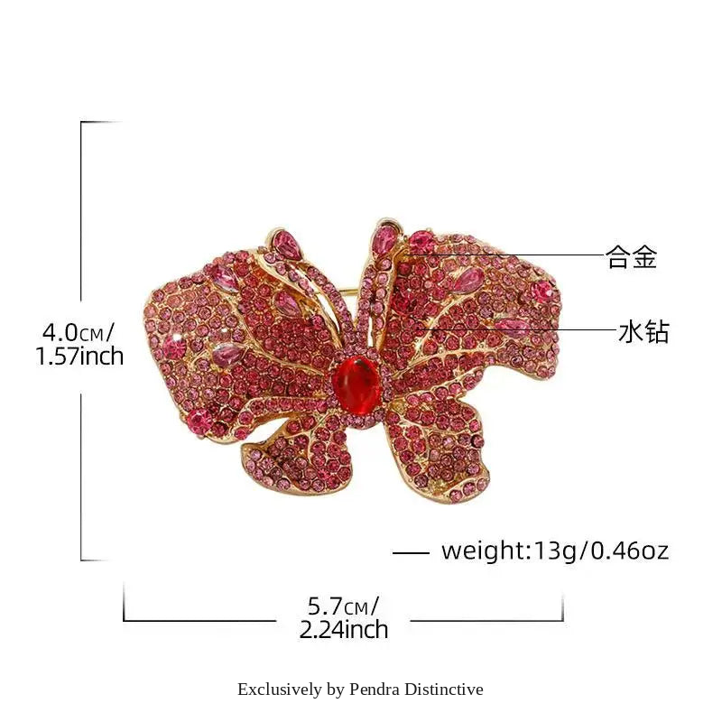 PENDRA Designer Butterfly Brooch