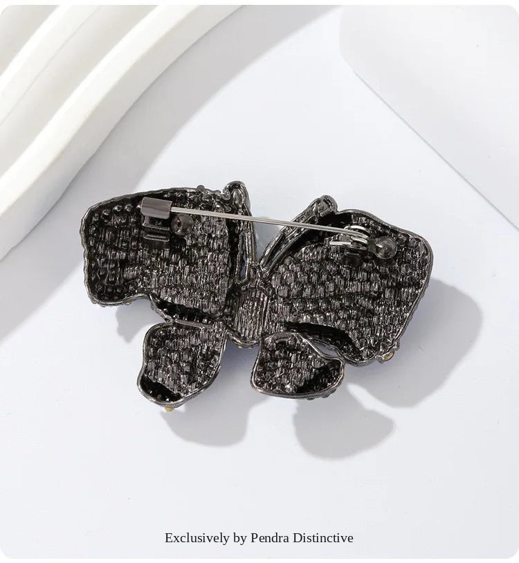 PENDRA Designer Butterfly Brooch