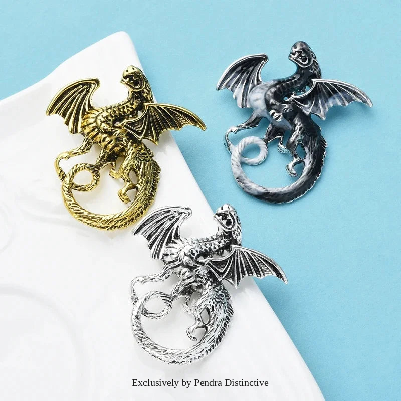 PENDRA Dravelle Dragon Brooch