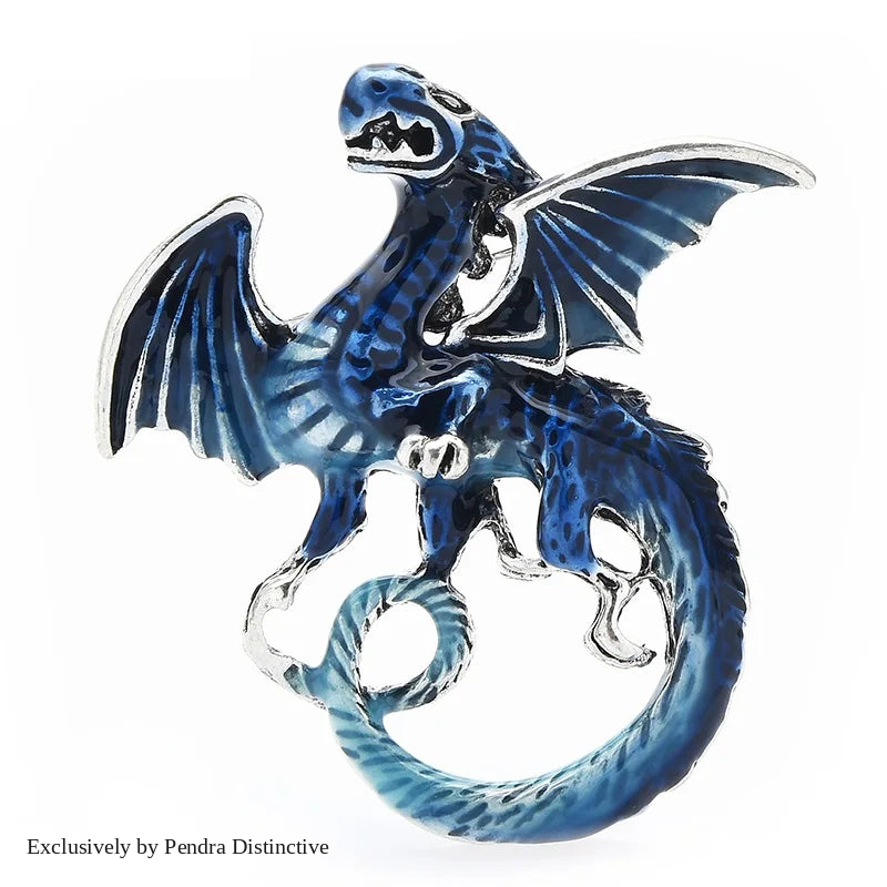 PENDRA Dravelle Dragon Brooch