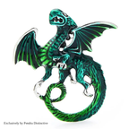 PENDRA Dravelle Dragon Brooch