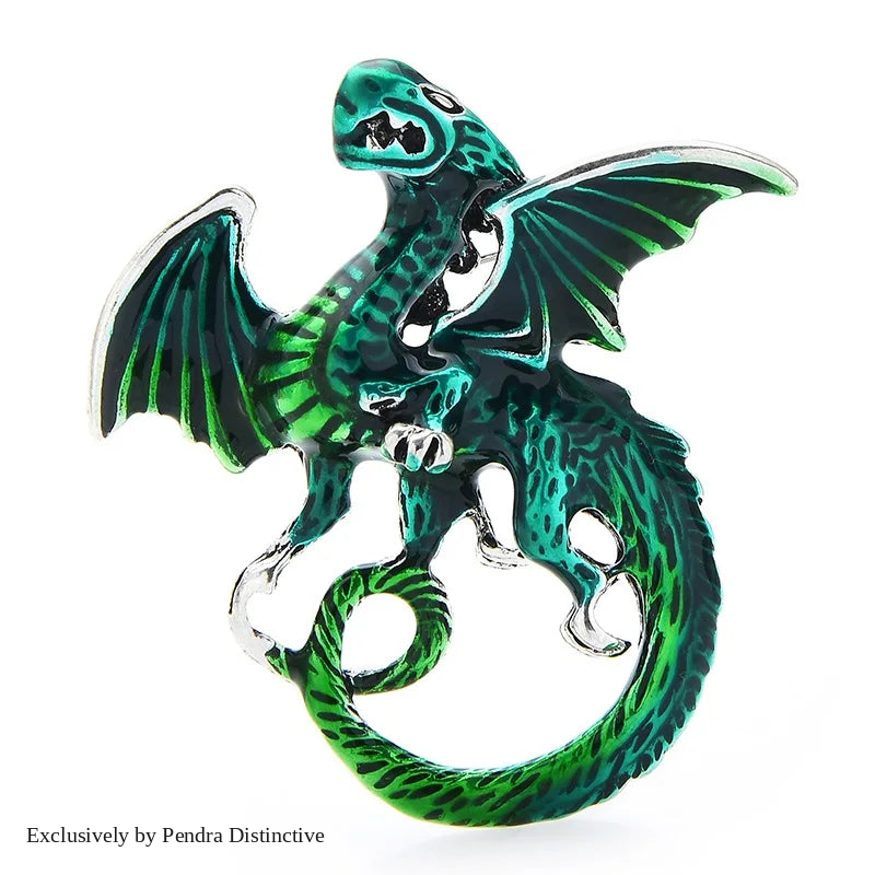 PENDRA Dravelle Dragon Brooch