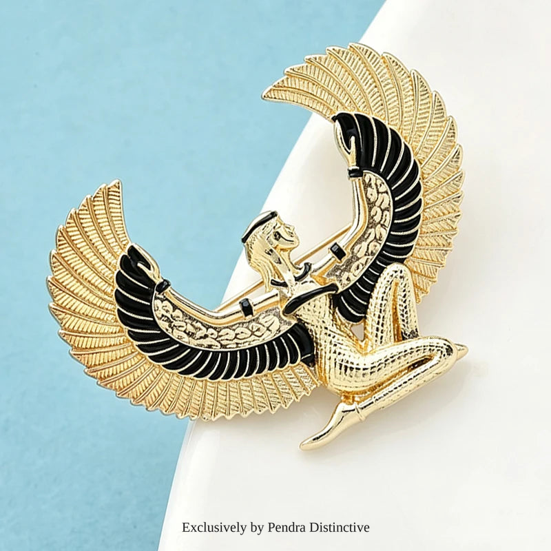 PENDRA Wulli&baby Large Egypt Fairy Brooch