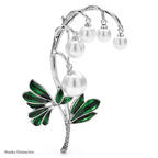 PENDRA Enkiana Enkianthus Chinensis Pearl Flower Brooch