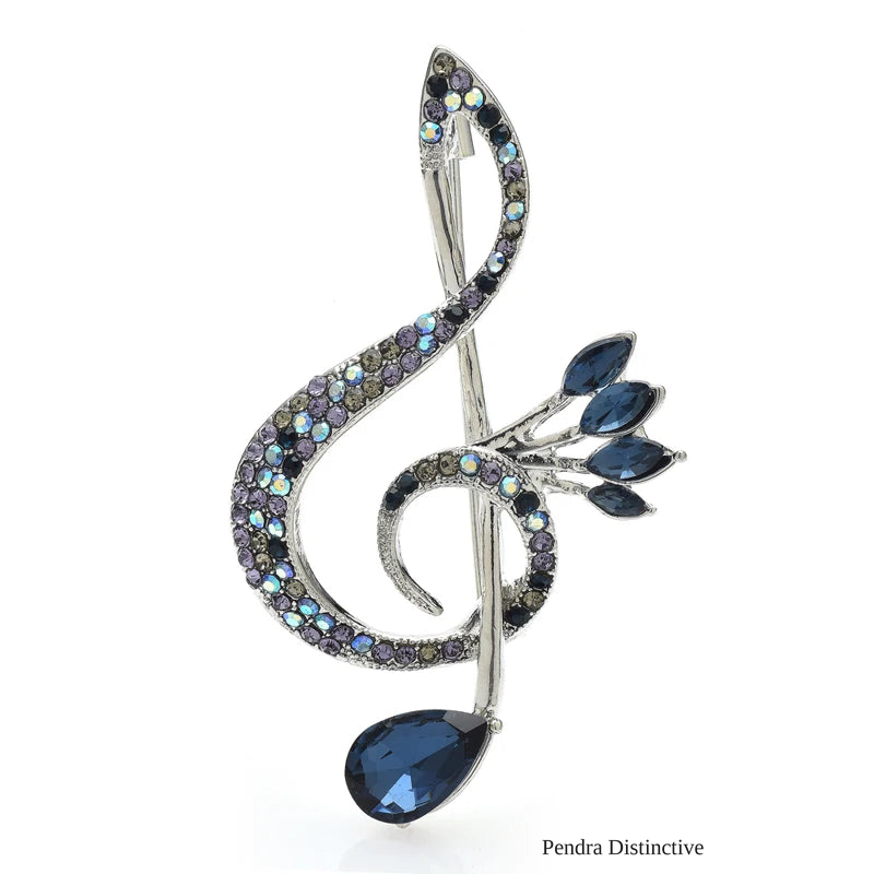 PENDRA Classic Eye Musical-note Brooch