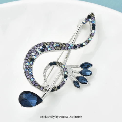 PENDRA Classic Eye Musical-note Brooch