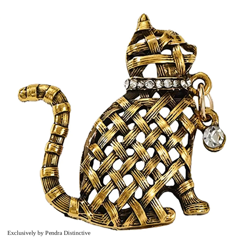 PENDRA Felina2 Cat Brooch