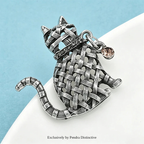 PENDRA Felina2 Cat Brooch