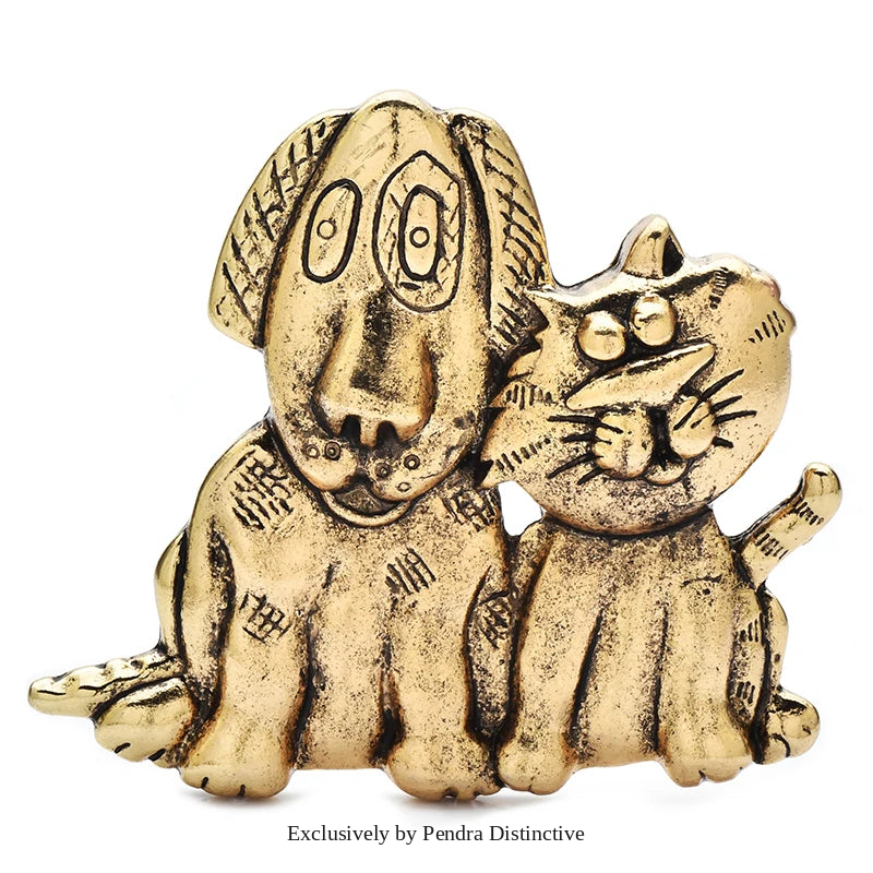 PENDRA Felina3 Cat Brooch