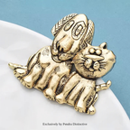 PENDRA Felina3 Cat Brooch
