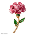 PENDRA Flora January Birthday Flower Brooch
