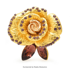 PENDRA Florabelle Charming Flower Brooch