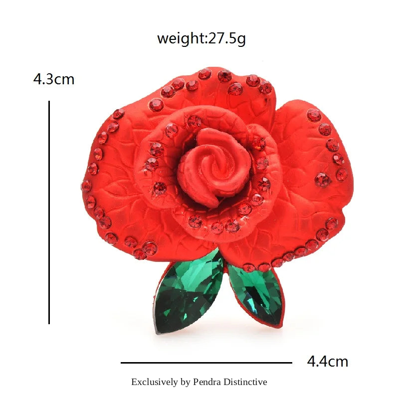 PENDRA Florabelle Charming Flower Brooch