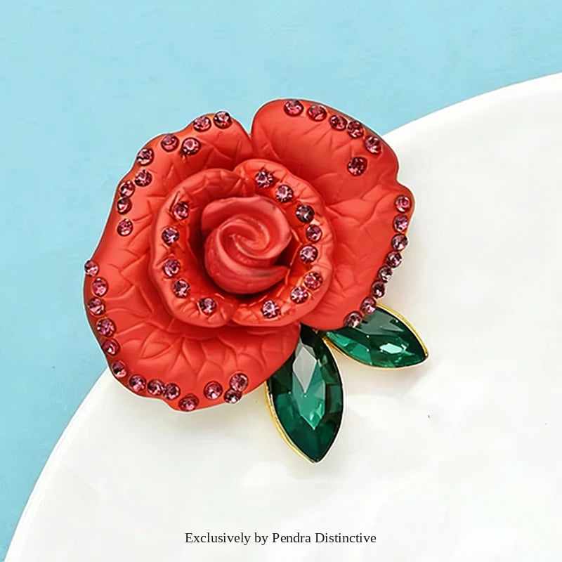 PENDRA Florabelle Charming Flower Brooch