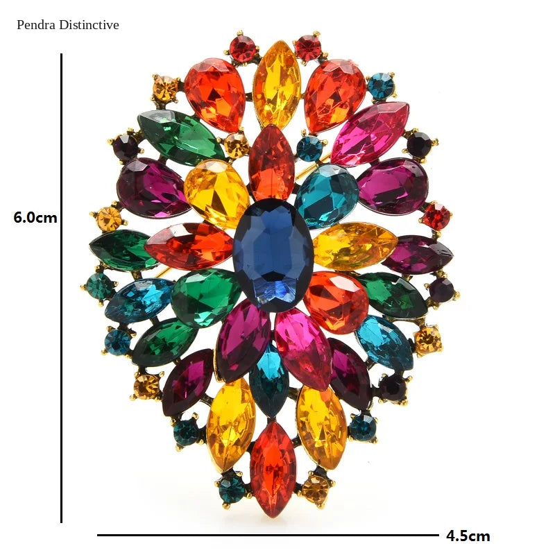 PENDRA Floraclassic Classic Flower Brooch