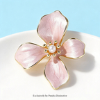 PENDRA Floracollar 2-Color Flower Collar Pin