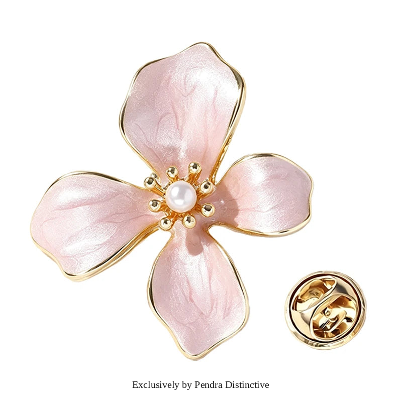 PENDRA Floracollar 2-Color Flower Collar Pin