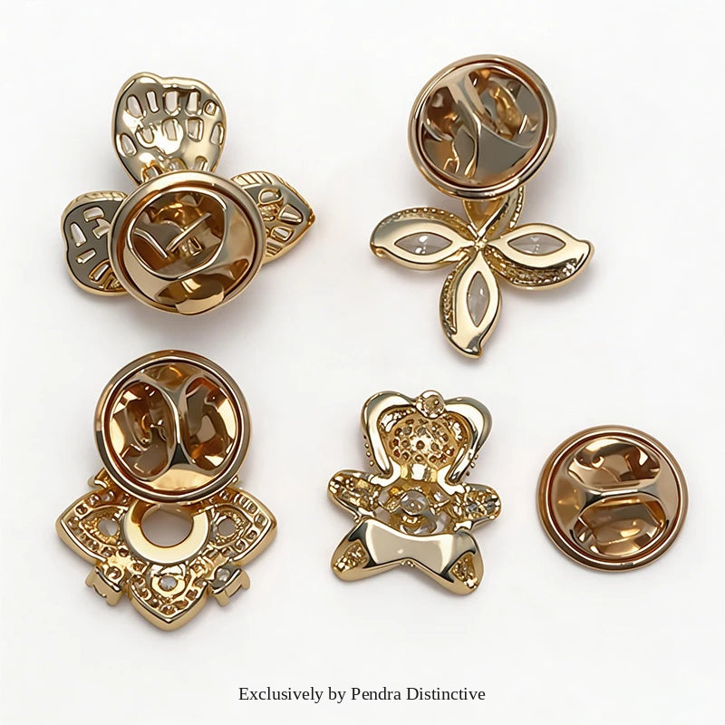 PENDRA Floracollar Flower Collar Pin