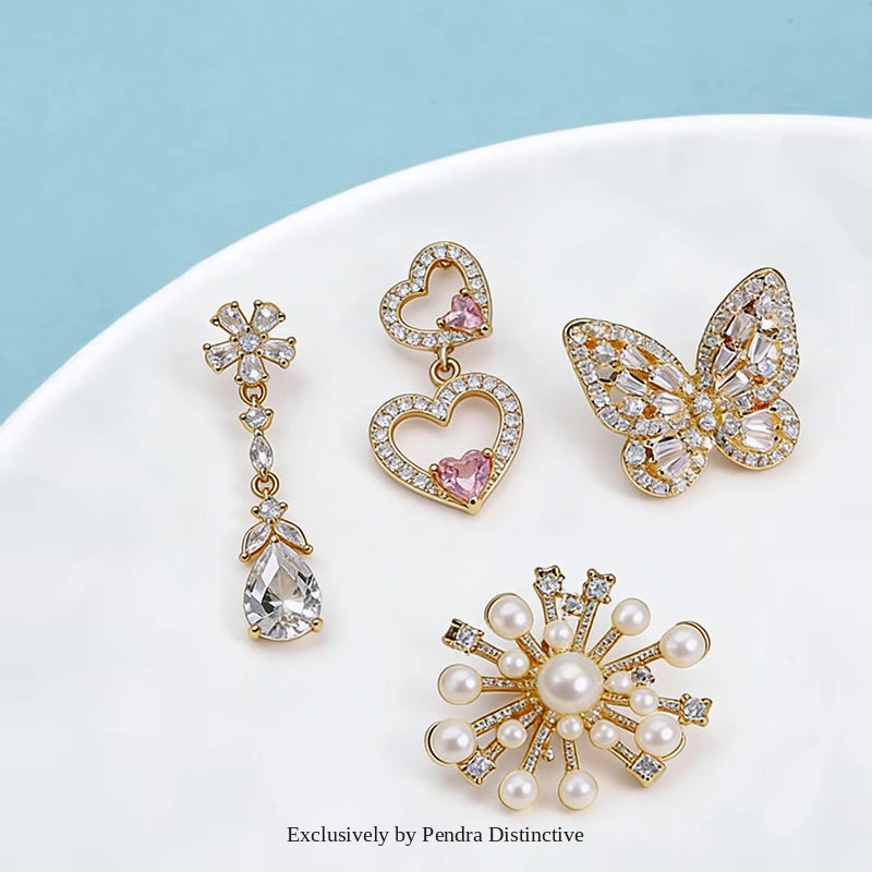 PENDRA Floracollar Lady's Shirt Collar Pin