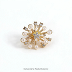 PENDRA Floracollar Lady's Shirt Collar Pin