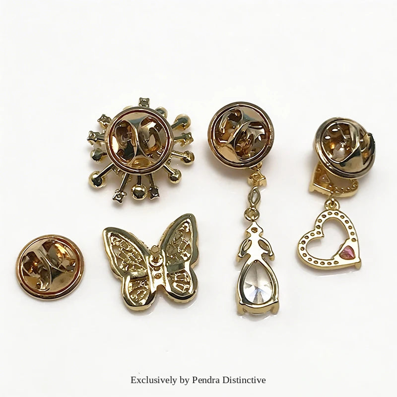 PENDRA Floracollar Lady's Shirt Collar Pin