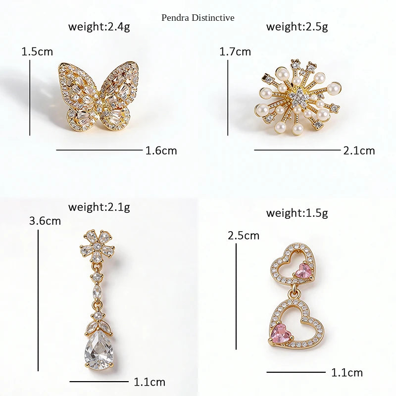 PENDRA Floracollar Lady's Shirt Collar Pin