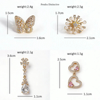 PENDRA Floracollar Lady's Shirt Collar Pin