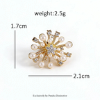 PENDRA Floracollar Lady's Shirt Collar Pin